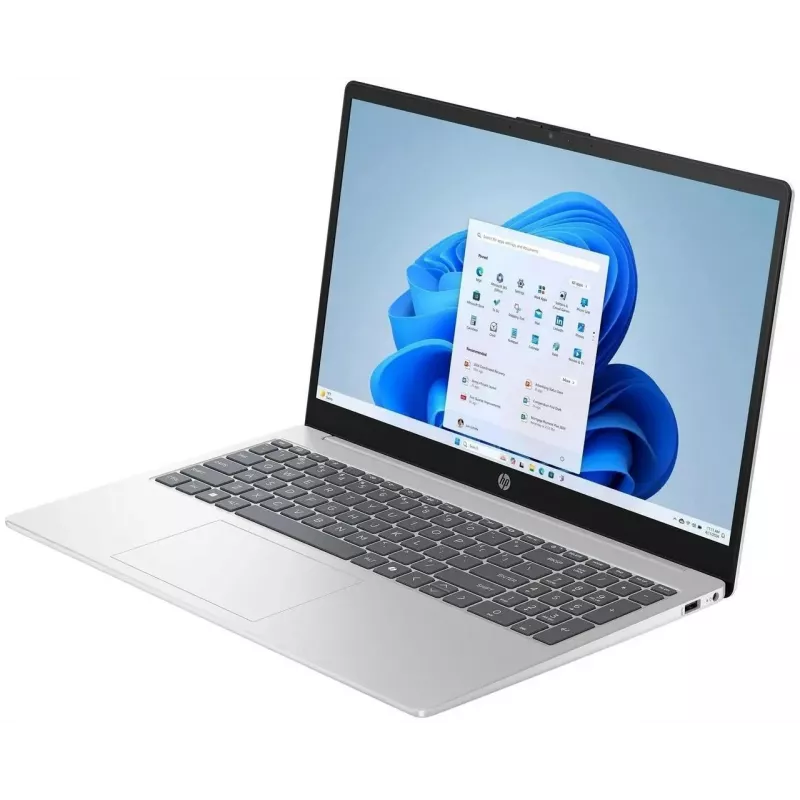 HP 15-fd0154wm Laptop, 15,6 inch FHD Touch, Intel Core i5-1334U, 12GB DDR4, 512GB SSD, Intel Iris Xe, Windows 11 Home, Natural Silver (Repackaged) 2Y