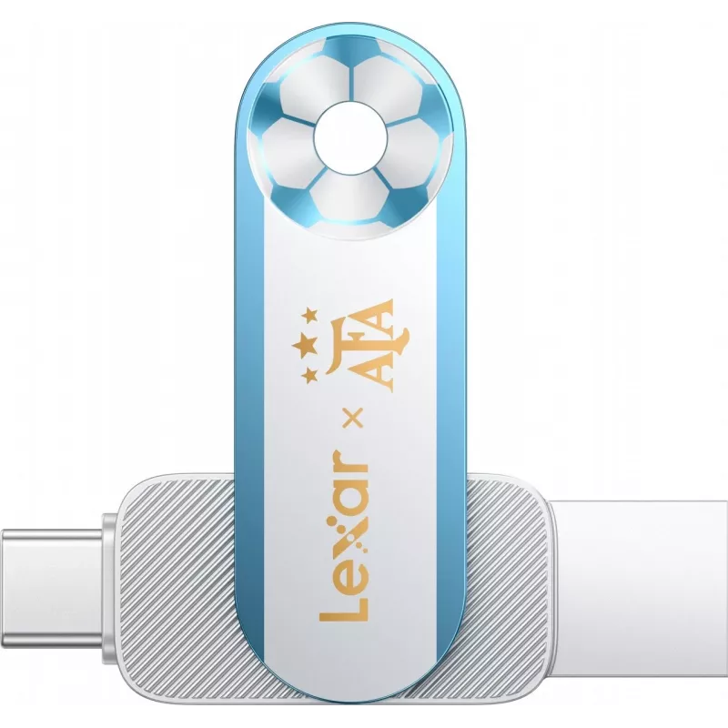 Lexar Dual D500 128GB USB-C/A 3.2 Flash-Laufwerk 400/360MB/s Weiß