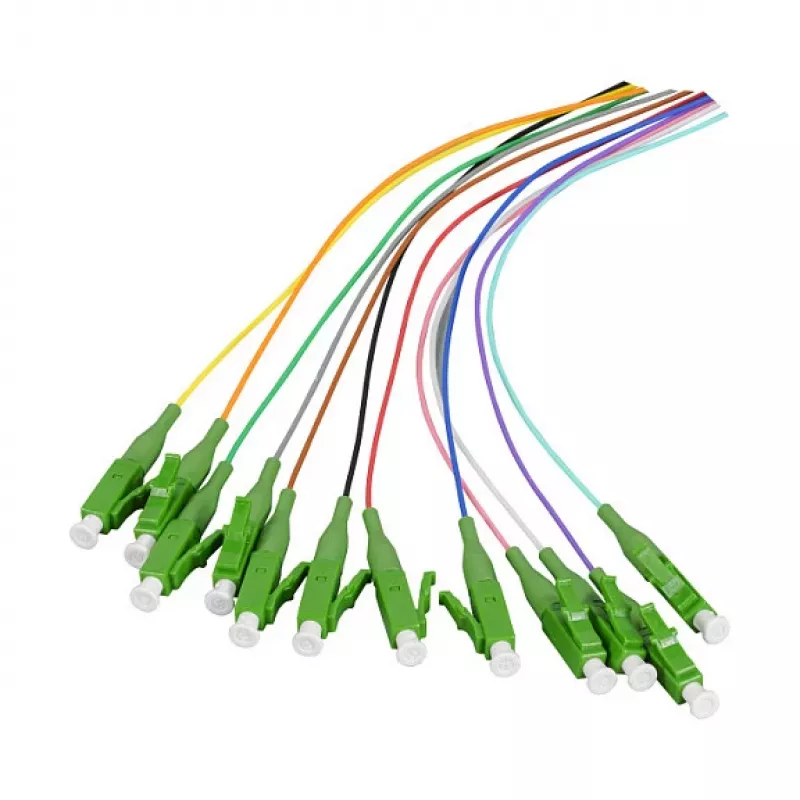 EFB Elektronik FTTH Pigtail LC/APC 12 Pigtails 9/125µm G.657.A2 2m