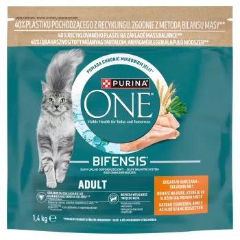 Purina ONE Adult Katzenfutter mit Huhn & Vollkorngetreide 1,4 kg