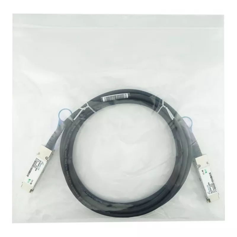 BLUELAN 10413-BL Kompatibles Extreme Networks QSFP28 Direct Attach Kabel, 100GBASE-CR4, Infiniband EDR, 26AWG, 3m