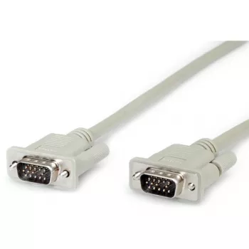 ROLINE VGA Monitor Kabel HD15 Stecker auf Stecker 3m Schwarz