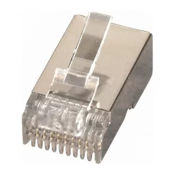 EFB-Elektronik E-MO 6/6G RJ12 STP Modularstecker, geschirmt, 6P6C, 100 Stück