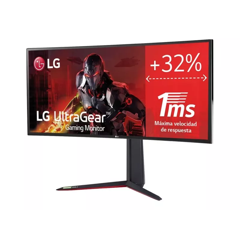 LG UltraGear 34GN850P-B 34-Zoll Nano IPS Gaming Monitor, UWQHD, 160Hz, 1ms, G-Sync Kompatibel, FreeSync Premium, DisplayHDR 400