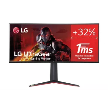 LG UltraGear 34GN850P-B 34-Zoll Nano IPS Gaming Monitor, UWQHD, 160Hz, 1ms, G-Sync Kompatibel, FreeSync Premium, DisplayHDR 400