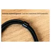 Good Connections USB 2.0 Lade- und Datenkabel 100W mit Digitalanzeige USB-C auf USB-C 1m Schwarz