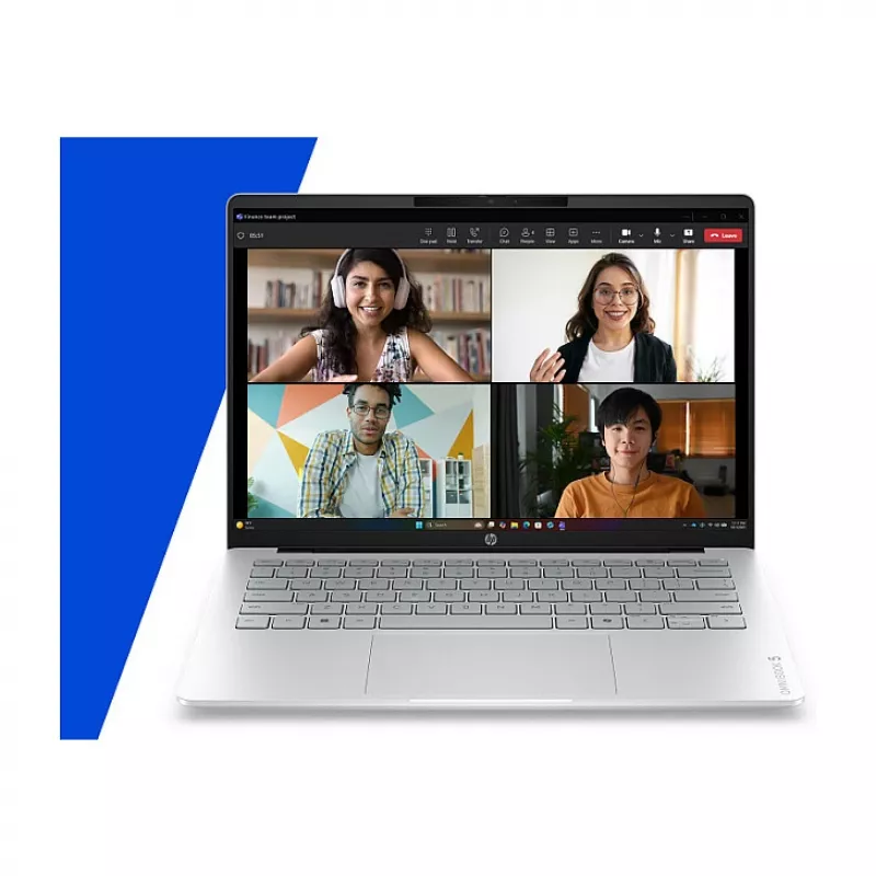 HP OmniBook 5 14-hk0150ng 14 Zoll WUXGA OLED 300 Nits, Intel Core 5-120U, 16GB RAM, 512GB SSD, Windows 11 Home
