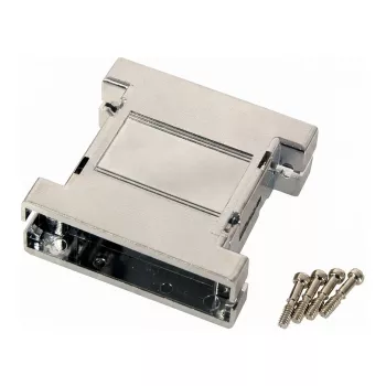 EFB-Elektronik EB1515M Metallisiertes D-Sub-Gehäuse 15-polig Grau