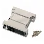EFB-Elektronik EB1515M Metallisiertes D-Sub-Gehäuse 15-polig Grau