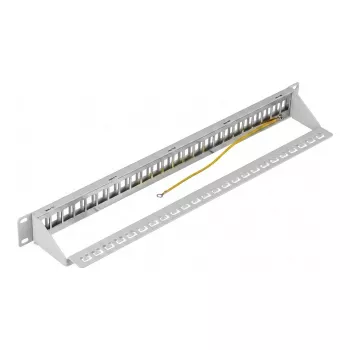EFB Elektronik Abdeckblende für 19-Zoll / Wandmontage von 24 Steckverbindern 37597.1