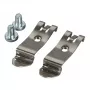 EFB Electronics EFB H83030.1 - Hutprofilschienen-Halter für Mini-Patchpanels 2 Stück