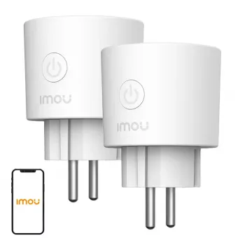 IMOU CE2P Smart Plug 2er-Pack, Wi-Fi, Energieüberwachung, Matter-kompatibel