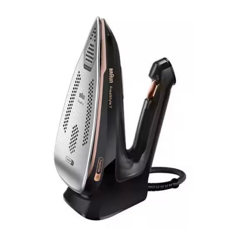 Braun FI7276BK Dampfbügeleisen - 2700W, EloxalPlus 3D BackGlide Bügelsohle, 230 g/min Dampfstoß, Schwarz