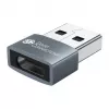 Good Connections USB 2.0 Adapter USB-A Stecker auf USB-C Buchse Aluminiumgehäuse Grau 2er-Pack