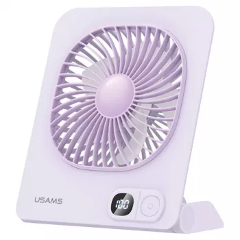USAMS ZB363 Magnetischer Tischventilator Lila