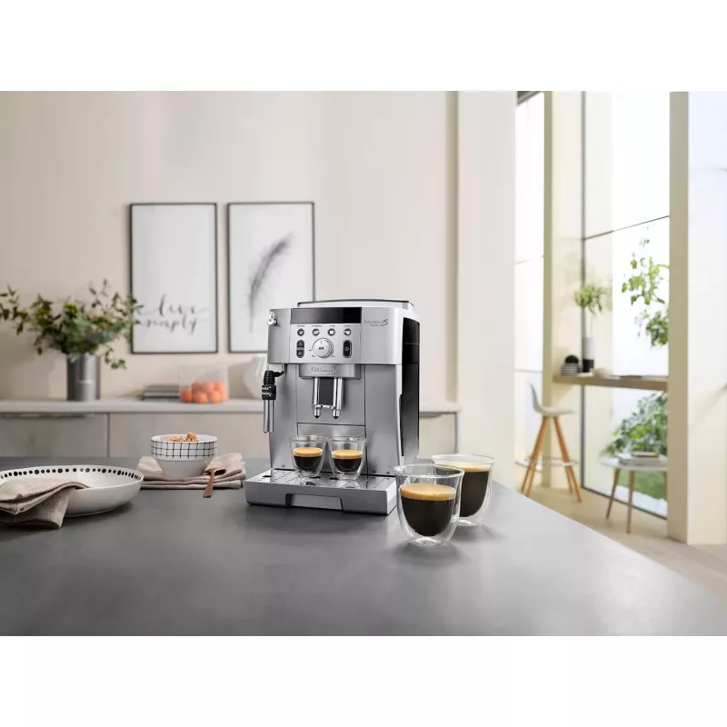 DeLonghi Magnifica S ECAM250.31.SB Vollautomatische Espressomaschine - Silber