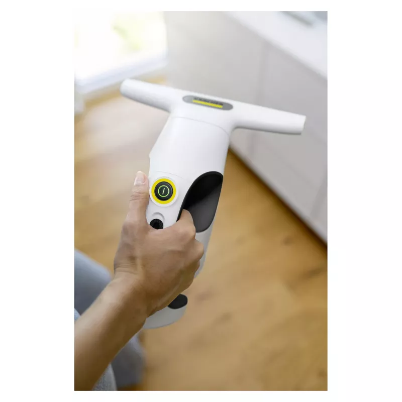 Kärcher WV 1 Compact Care Fenstersauger, Lithium-Ionen, 25 min Laufzeit, 100 ml Tank, Gelb/Schwarz