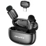 AWEI MK5 Duo Ai-Voice Black Wireless Lavalier Mikrofon