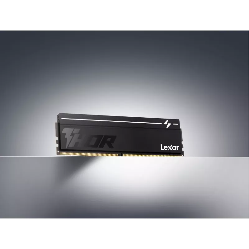 Lexar THOR 2nd Gen 32GB (2x16GB) DDR5 6000MHz CL38 RGB Desktop Memory Black