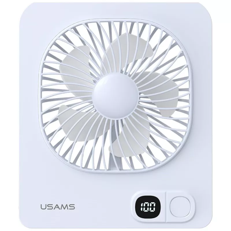 USAMS ZB363 Tischventilator Magnetisch Weiß