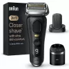 Braun Series 9 Pro+ 9590cc Nass-Trocken-Folienrasierer mit Trimmer Schwarz