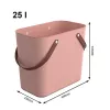 Rotho Multibag Albula Style 25L Aufbewahrungsbox, Meadow Rose