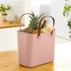 Rotho Multibag Albula Style 25L Aufbewahrungsbox, Meadow Rose