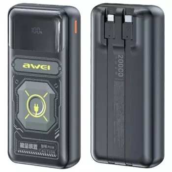 AWEI PowerBank P99K 20000mAh 22.5W Schwarz