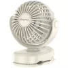 AWEI F45 Mini Tischventilator mit Clip, 1200mAh, Weiß