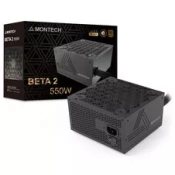 Montech BETA 2 80 PLUS Bronze Netzteil, ATX 3.1 - 550 Watt, Schwarz