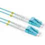 VALUE Glasfaser-Patchkabel LC-LC Duplex OM3 3m Türkis LSZH