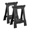 STANLEY Rack-horse Junior 2 Stk. Sägebock Doppelpack, 360 kg Tragfähigkeit, klappbar, Schwarz/Gelb