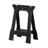 STANLEY Rack-horse Junior 2 Stk. Sägebock Doppelpack, 360 kg Tragfähigkeit, klappbar, Schwarz/Gelb