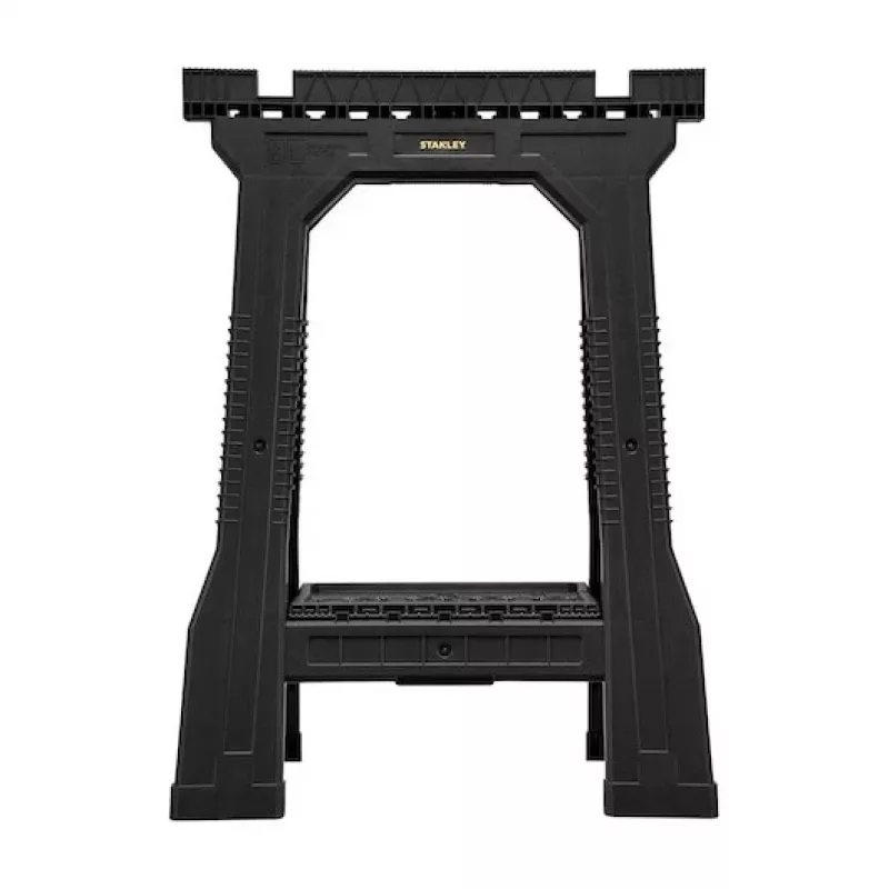 STANLEY Rack-horse Junior 2 Stk. Sägebock Doppelpack, 360 kg Tragfähigkeit, klappbar, Schwarz/Gelb