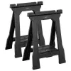 STANLEY Rack-horse Junior 2 Stk. Sägebock Doppelpack, 360 kg Tragfähigkeit, klappbar, Schwarz/Gelb