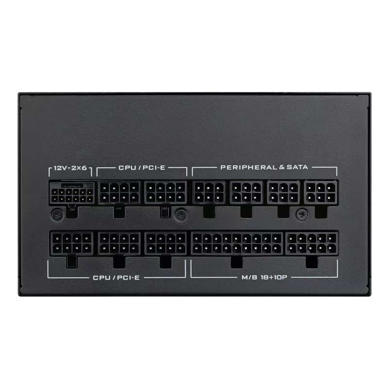 Lian Li SX Series 80 PLUS Platinum Netzteil, vollmodular, PCIe 5.1, ATX 3.1 - 1200 Watt, Schwarz