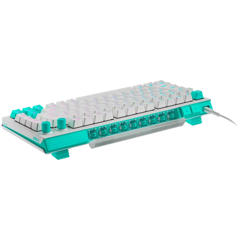 Logitech G512 X 75 Mechanical Gaming Keyboard - White - US International - Wired USB