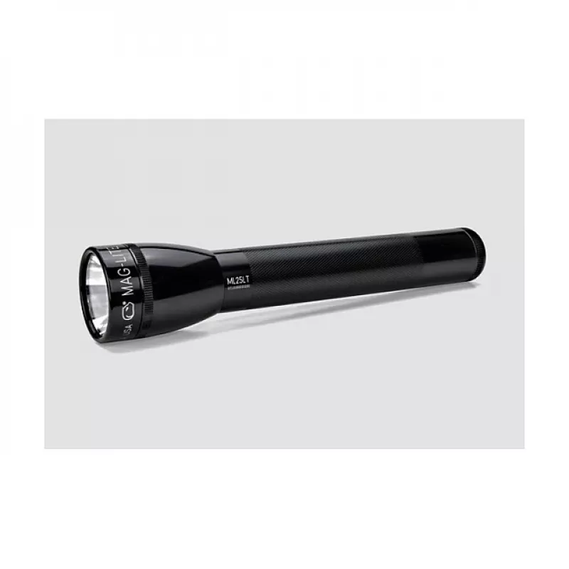 Maglite ML25LT 3 C-Cell LED Taschenlampe, Schwarz, 177 Lumen