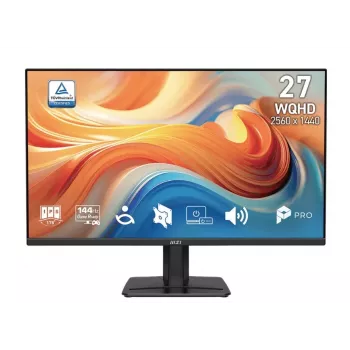 MSI PRO MP275Q E14 27 inch WQHD IPS 144Hz Monitor - Schwarz