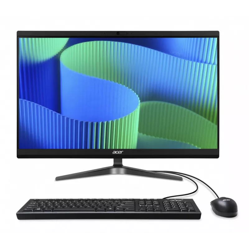 Acer Veriton Vero VZ2724G All-in-One PC, 23,8 inch FHD IPS, Intel Core i5-14400, 8GB DDR5, 512GB SSD, Windows 11 Pro, Schwarz