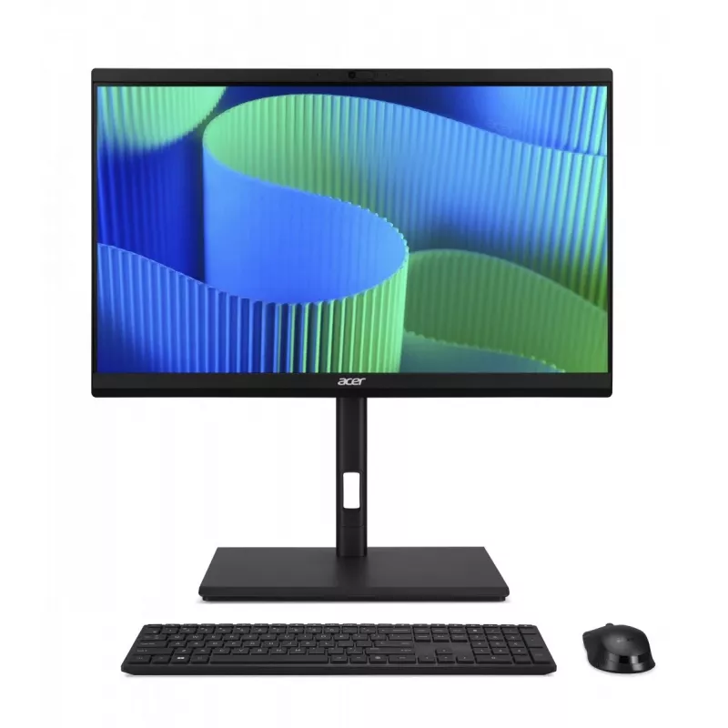 Acer Veriton Vero VZ2724G All-in-One PC, 23,8 inch FHD IPS, Intel Core i5-14400, 8GB DDR5, 512GB SSD, Windows 11 Pro, Schwarz