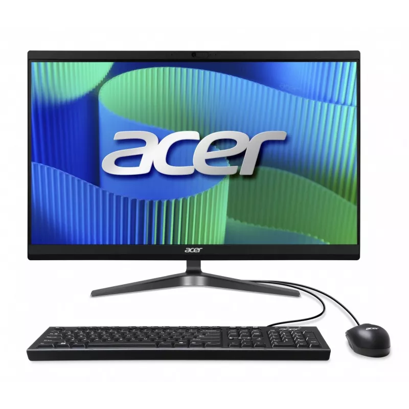 Acer Veriton Vero VZ2724G All-in-One PC, 23,8 inch FHD IPS, Intel Core i5-14400, 8GB DDR5, 512GB SSD, Windows 11 Pro, Schwarz