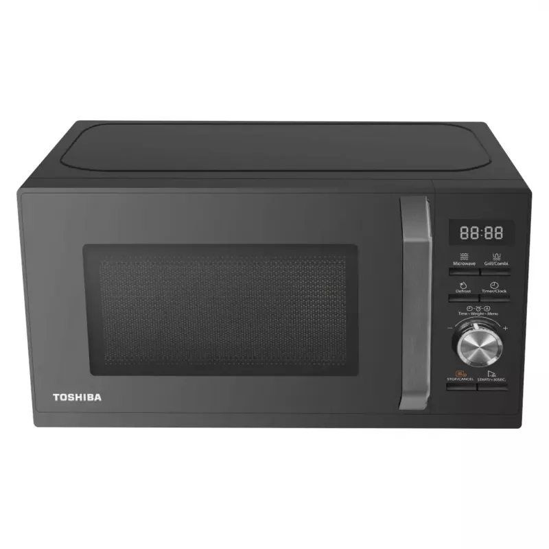 Toshiba MW3-AG25PF(BK) 25L 900W Kombi-Mikrowelle mit Grill, Schwarz