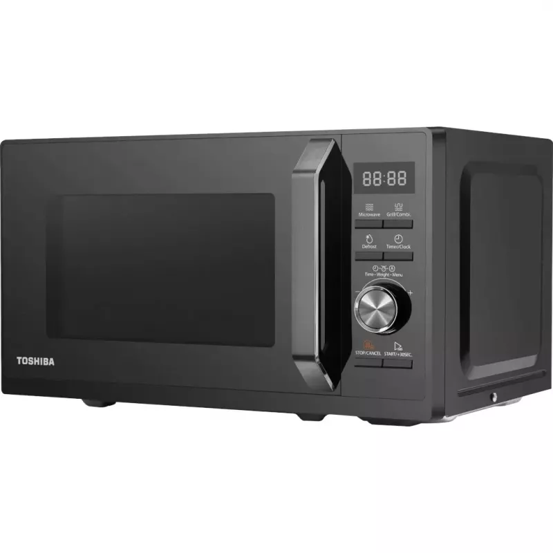Toshiba MW3-AG25PF(BK) 25L 900W Kombi-Mikrowelle mit Grill, Schwarz