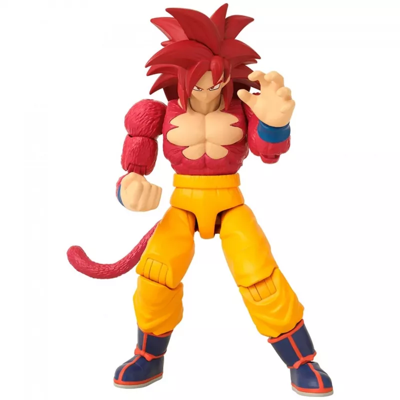 BANDAI Dragon Ball Dragon Stars - Goku SSJ 4 Daima Action Figure
