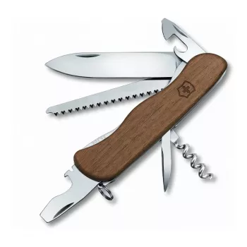 Victorinox Forester Wood Nuss Schweizer Taschenmesser mit Walnussholzgriff