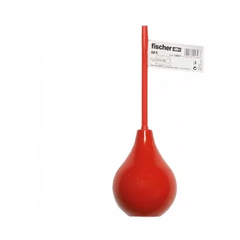 Fischer Blow-out Pump Small AB K (530881) - Manueller Gummiball für Bohrlochreinigung, max. 20 mm Durchmesser