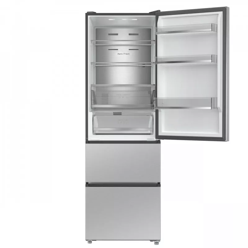 DREAME DRT400WMBEEU Multi-Door Kühl-Gefrierkombination, 432 L, Edelstahl, No Frost, Energieklasse F