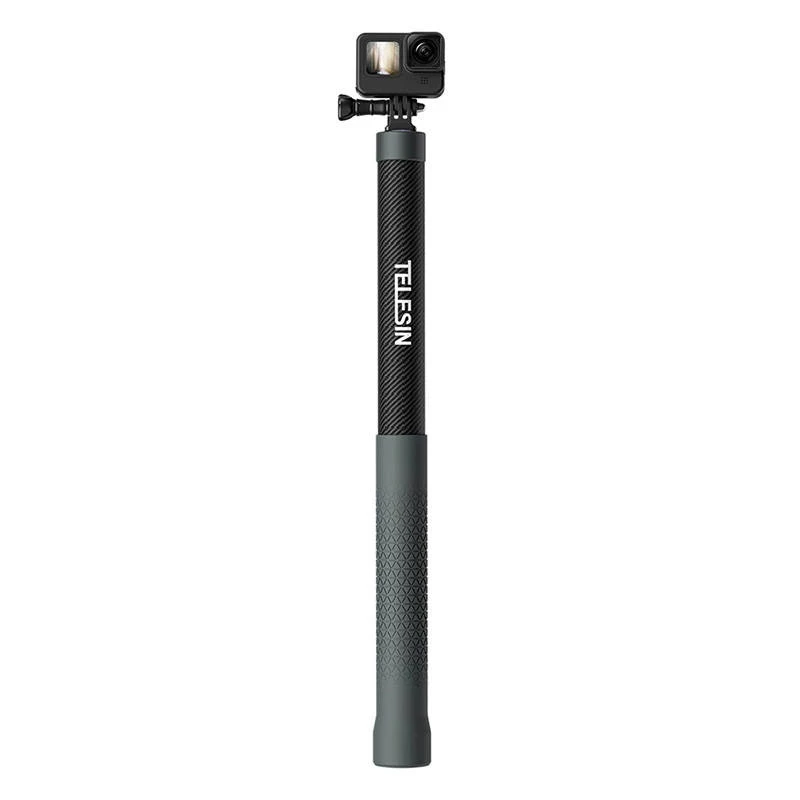 TELESIN GP-MNP-300-3 Carbon Fiber Selfie Stick 3m für Actionkameras