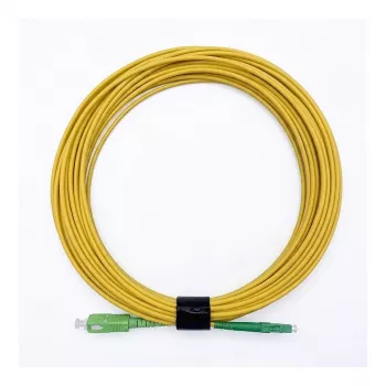 EFB Electronics Simplex Glasfaser-Patchkabel LC/APC-SC/APC G657.A2 15 m 2,0 mm Gelb 9/125 µm